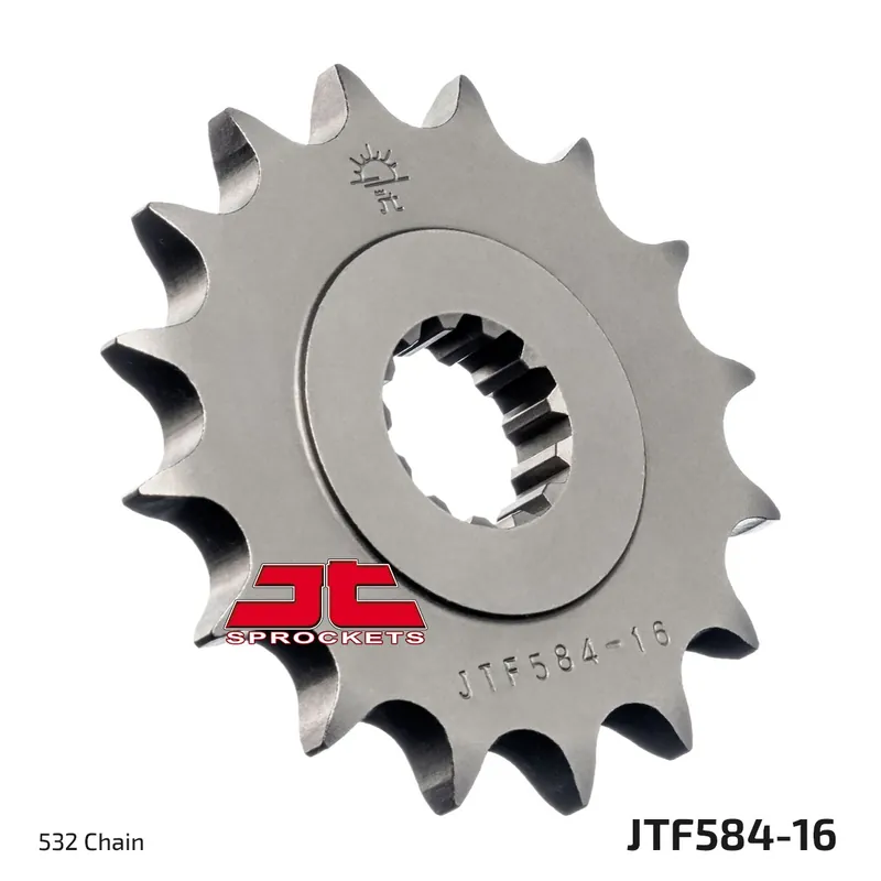 Gratis Retour JT Sprockets - FRONT STEEL 16T, 532 - Sprockets - Geschikt voor Yamaha