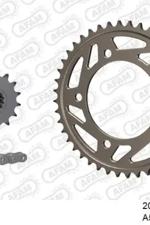 AFAM - 525XMR3 118 MRS - Chain Kits - ALU In De Mode