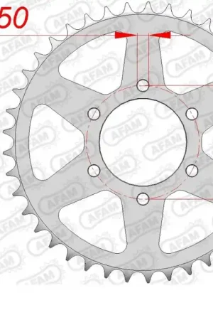 AFAM - REAR STEEL 33T, 630 - Sprockets - Staal Handgemaakt