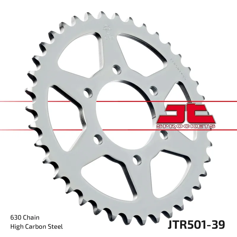 JT SPROCKETS - REAR STEEL 39T, 630 - Sprockets - 39T Finale Uitverkoop