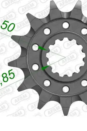 Beste Prijs AFAM - FRONT 13T, 520, SELF CLEANING - Sprockets - Compatibel met meerdere Kawasaki modellen