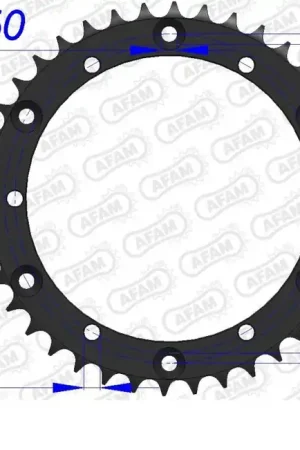 AFAM - REAR ALU 40T, 520 - Sprockets - Lichtgewicht ontwerp Finale Uitverkoop