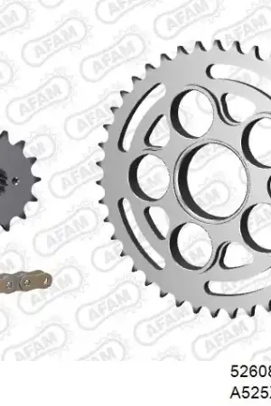 Exclusief AFAM - 525XHR3 104 MRS - Chain Kits - GOLD & SPROCKETS