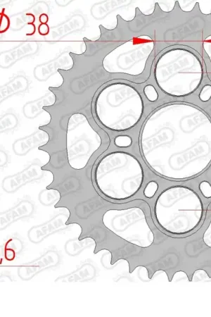 AFAM - REAR STEEL 39T, 525 - Sprockets - Duurzaam en Betrouwbaar Bestel Nu