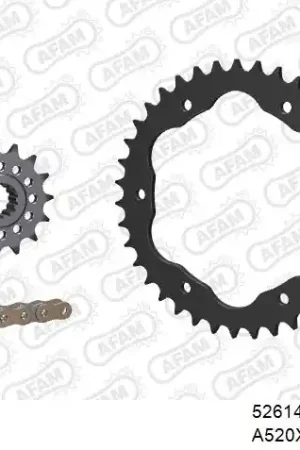 AFAM - 520XHR2 98 MRS - Chain Kits - GOLD & SPROCKETS Plaats Bestelling