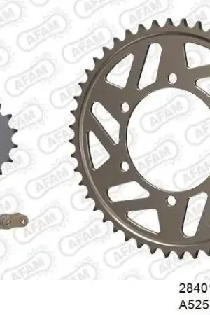 AFAM - 525XSR2 116 MRS - Chain Kits - Gold & Sprockets Koopje