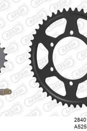 Fabrieksprijs AFAM - 525XSR2 116 MRS - Chain Kits - Gold & Sprockets