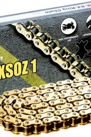 Wereldwijde Verzending RK - GB530XRE - Chain Kits - 108 CLF RIVET & SPROCKETS