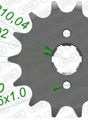 AFAM - FRONT 13T, 520 - Sprockets - Geschikt voor Honda Direct Verzonden