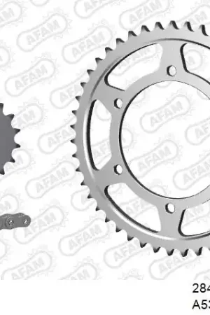 AFAM - 530XMR3 114 MRS (RIVET) & SPROCKETS - Chain Kits - STEEL Geld-Terug-Garantie