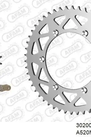 AFAM - 520MR2 112 ARS (CLIP) GOLD & SPROCKETS - Chain Kits - ALU Finale Uitverkoop