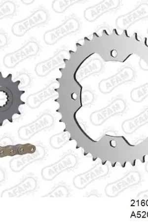 AFAM - 520XRR3 94 ARS (CLIP) GOLD & SPROCKETS - STEEL Alleen Vandaag