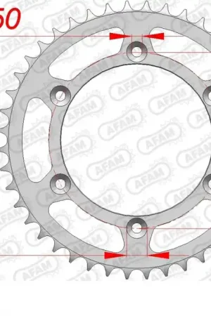 Groothandel AFAM - REAR STEEL 44T, 520 - Sprockets - Stalen achtertandwiel