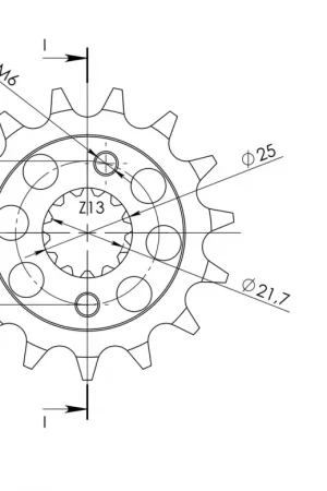 Lage Prijs SUPERSPROX - FRONT 15T, 525 - Sprockets - Geschikt voor Honda modellen