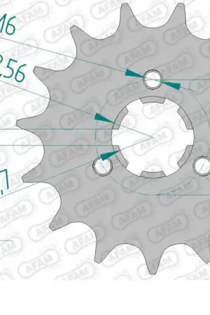 AFAM - FRONT 17T, 520 - Sprockets - Geschikt voor Suzuki Beste Prijs