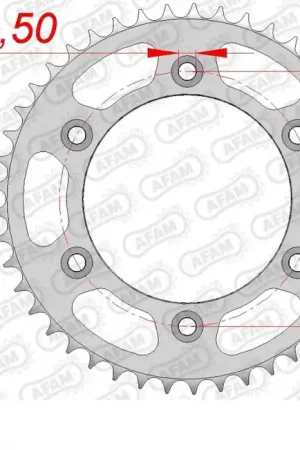 Hoge Kwaliteit AFAM - REAR STEEL 45T, 520 - Sprockets - Geschikt voor Honda