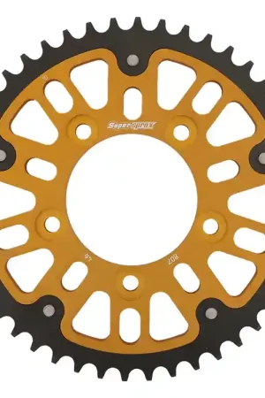 Favoriet SUPERSPROX - REAR STEALTH 46T, GOLD, 525 - Sprockets - Hoge kwaliteit