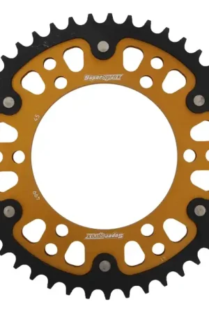 SUPERSPROX - REAR STEALTH 45T, GOLD, 530 - Sprockets - Compatibel met Kawasaki Zzr 600 Populair