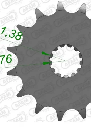 AFAM - FRONT 15T, 530 - Sprockets - Geschikt voor Suzuki Superprijs