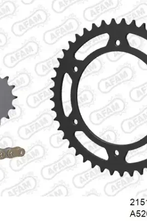 AFAM - 520XMR3 110 MRS - Chain Kits - STEEL Authentiek