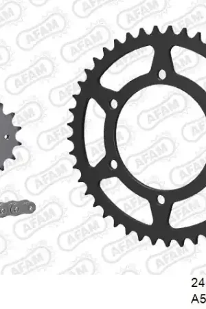 Meest Verkocht AFAM - 520XRR3 114 ARS (CLIP) GOLD & SPROCKETS - STEEL