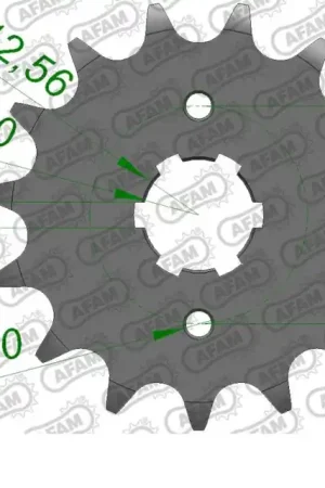 Populair AFAM - FRONT 14T, 520 - Sprockets - Geschikt voor Kawasaki en Yamaha