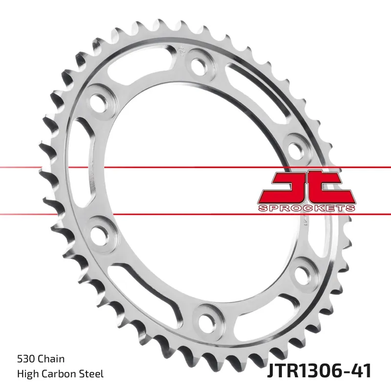 Exclusief JT SPROCKETS - REAR STEEL 41T, 530 - Sprockets - Compatibiliteit met Honda