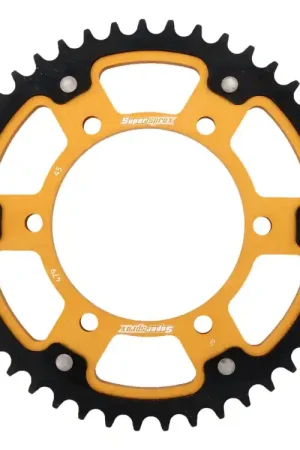SUPERSPROX - REAR STEALTH 45T, GOLD, 530 - Sprockets - Compatibel met Yamaha Nu Kopen