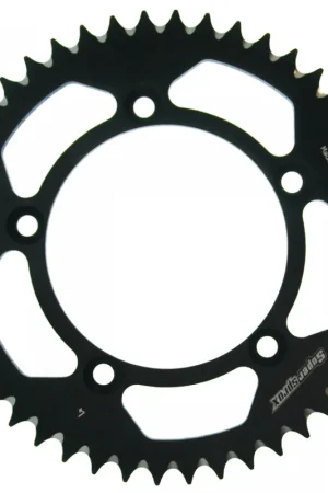 SUPERSPROX - REAR ALU 46T, BLACK, 420 - Sprockets - Aluminium Koopje