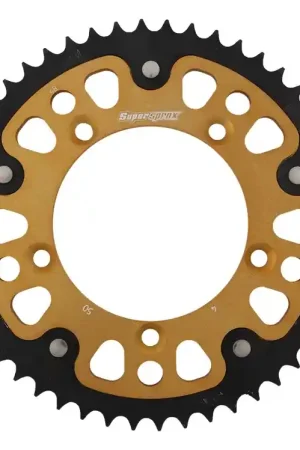 SUPERSPROX - REAR STEALTH 50T - Sprockets - GOLD, 420 Finale Uitverkoop