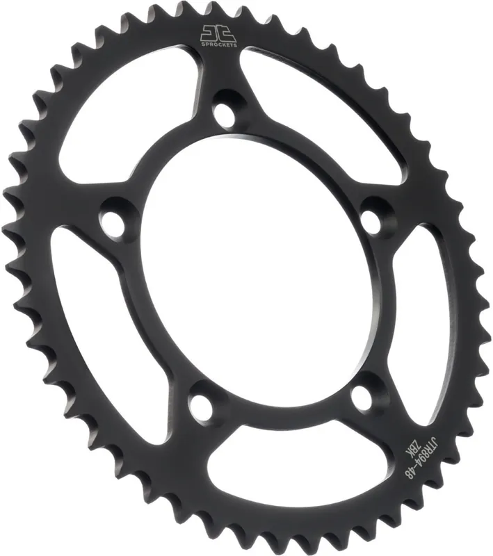 JT SPROCKETS - REAR STEEL 48T BL, 420 - Sprockets - BLACK ZINC FINISH Goedkoop