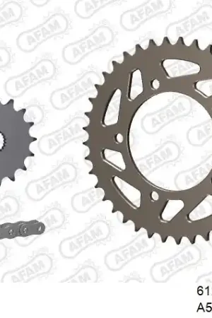AFAM - 520XLR2 110 ARS (CLIP) & SPROCKETS - Chain Kits - ALU Trendy