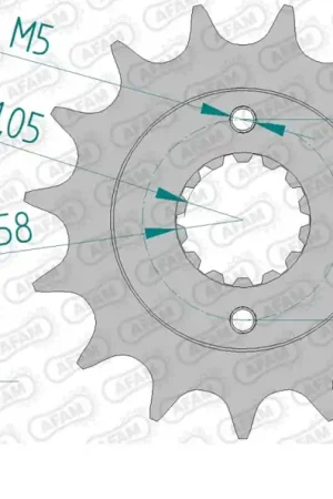 Weekendaanbieding AFAM - FRONT 15T, 530 - Sprockets - 15T