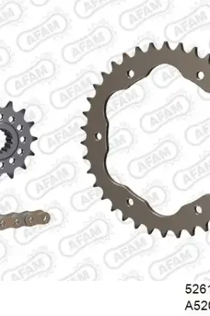 AFAM - 520XHR2 98 MRS - Chain Kits - ALU WITH CARRIER Veilige Betaling
