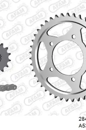 Professioneel AFAM - 530XMR3 106 MRS (RIVET) & SPROCKETS - Chain Kits - STEEL