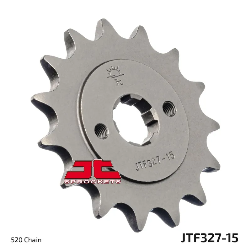 JT SPROCKETS - FRONT STEEL 15T, 520 - Sprockets - Compatibel met Honda Tijdelijk Beschikbaar