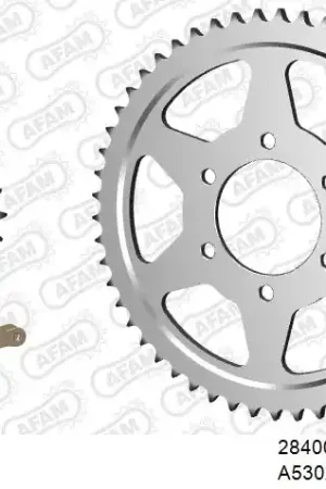 AFAM - 530XSR2 122 MRS - Chain Kits - GOLD & SPROCKETS Koop Vandaag