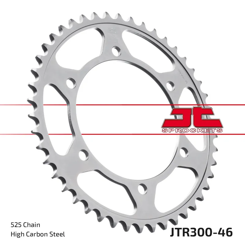 JT SPROCKETS - REAR STEEL 46T, 525 - Sprockets - Stevig staal Aanbieding
