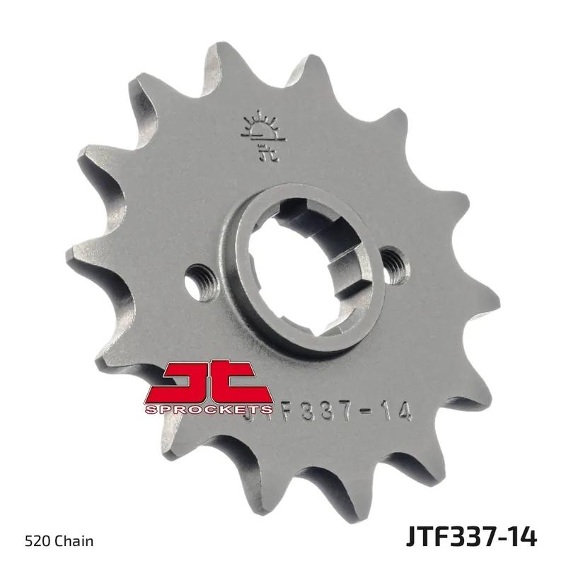 Direct Verzonden JT SPROCKETS - FRONT STEEL 14T, 520 - Sprockets - Hoogwaardige staalconstructie