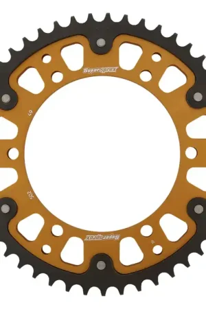SUPERSPROX - REAR STEALTH 49T, GOLD, 530 - Sprockets - Kwaliteitsmateriaal Beste Prijs