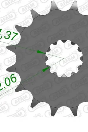 AFAM - FRONT 16T, 530 - Sprockets - 16T, 530 Seizoensaanbieding