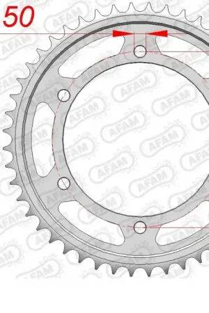 AFAM - REAR STEEL 48T, 530 - Sprockets - Sterke constructie Hete Deal