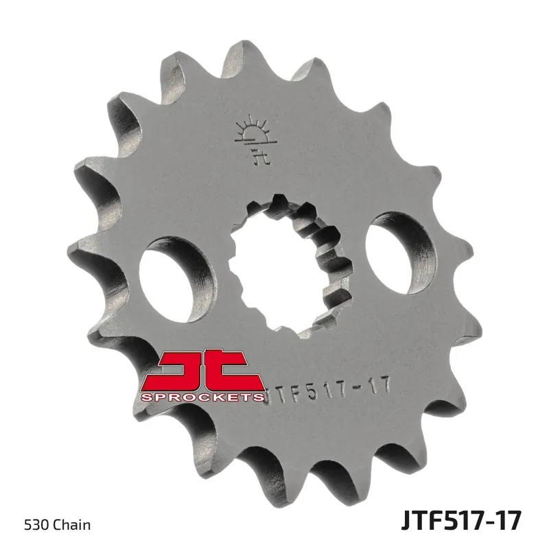Meest Verkocht JT SPROCKETS - FRONT STEEL 17T, 530 - Sprockets - Stevige constructie