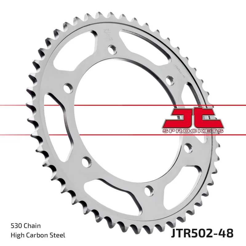 JT SPROCKETS - REAR STEEL 48T, 530 - Sprockets - Duurzaam en Betrouwbaar Superprijs