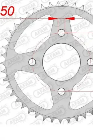 AFAM - REAR STEEL 41T, 428 - Sprockets - Duurzaam en betrouwbaar Must-Have