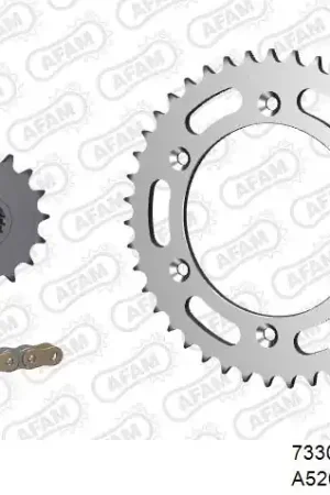 AFAM - 520XSR 110 MRS (RIVET) - Chain Kits - GOLD & SPROCKETS Origineel