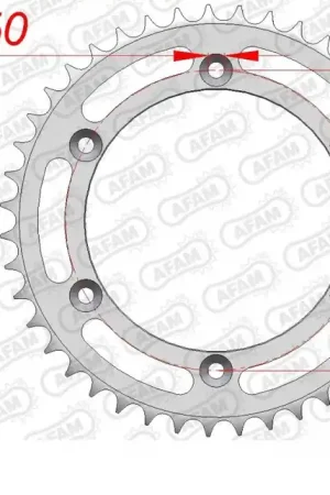 AFAM - REAR STEEL 41T, 525 - Sprockets - Geschikt voor verschillende Suzuki modellen Rechtstreeks Van De Fabrikant