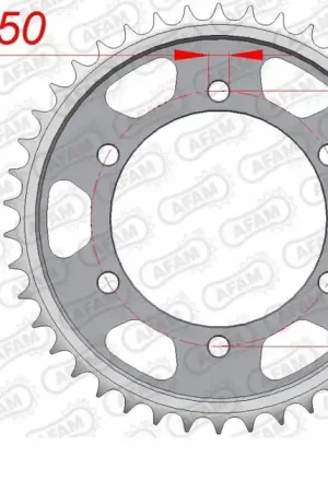 Bestseller AFAM - REAR STEEL 45T, 530 - Sprockets - Geschikt voor Kawasaki GPX en GPZ