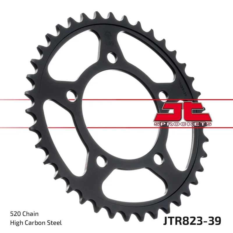 Alleen Vandaag JT Sprockets - REAR STEEL 39T, 520 - Sprockets - Geschikt voor diverse Suzuki-modellen