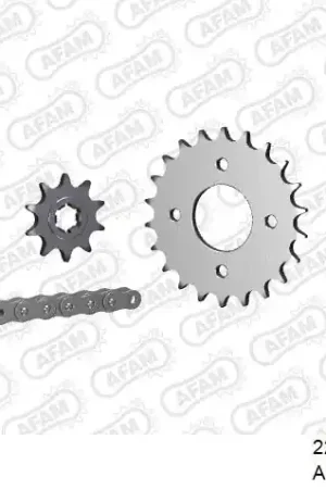 Nieuw Model AFAM - 520XLR2 36 ARS (CLIP) & SPROCKETS - Chain Kits - STEEL